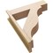 Ekena Millwork 7 1/2-in W x 28-in D x 34-in H Funston Block Rough Cedar Woodgrain TimberThane Outlooker, Primed Tan OUTUR075X28X34FST44RCPR - alternate 5